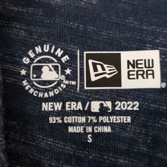 NEW!! MLB Womens SIZE S Detroit Tigers Sleeveless Tank Top Blue Space Dye FLAW - Picture 7 of 13